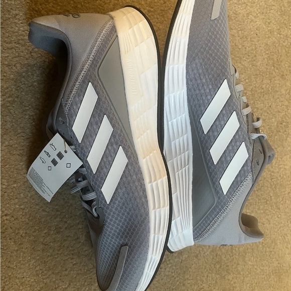 Adidas Duramo SL Men’s Running Shoes Gray White Size 10 (FY6680) Lightweight - Picture 7 of 7